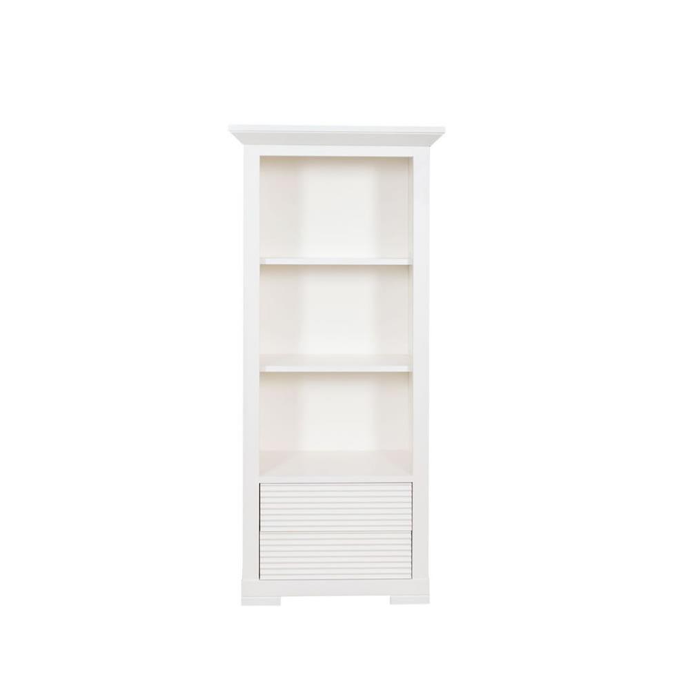 Biblioteca Mica Verona Bianco Albă L65 cm – MDF | Mobila Edion