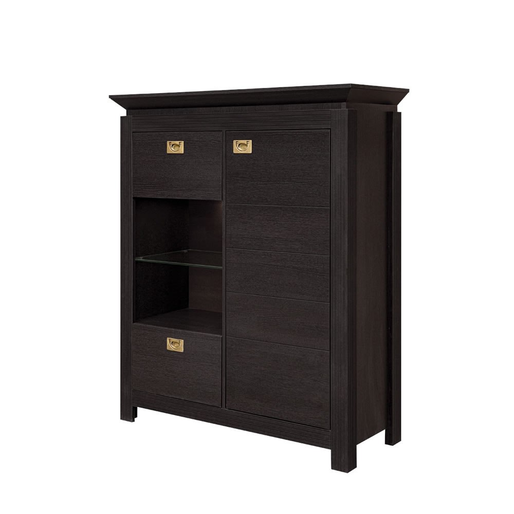 Comoda Bar Saigon Cantori Wenge 2 Uși 1 Sertar | Mobila Edion