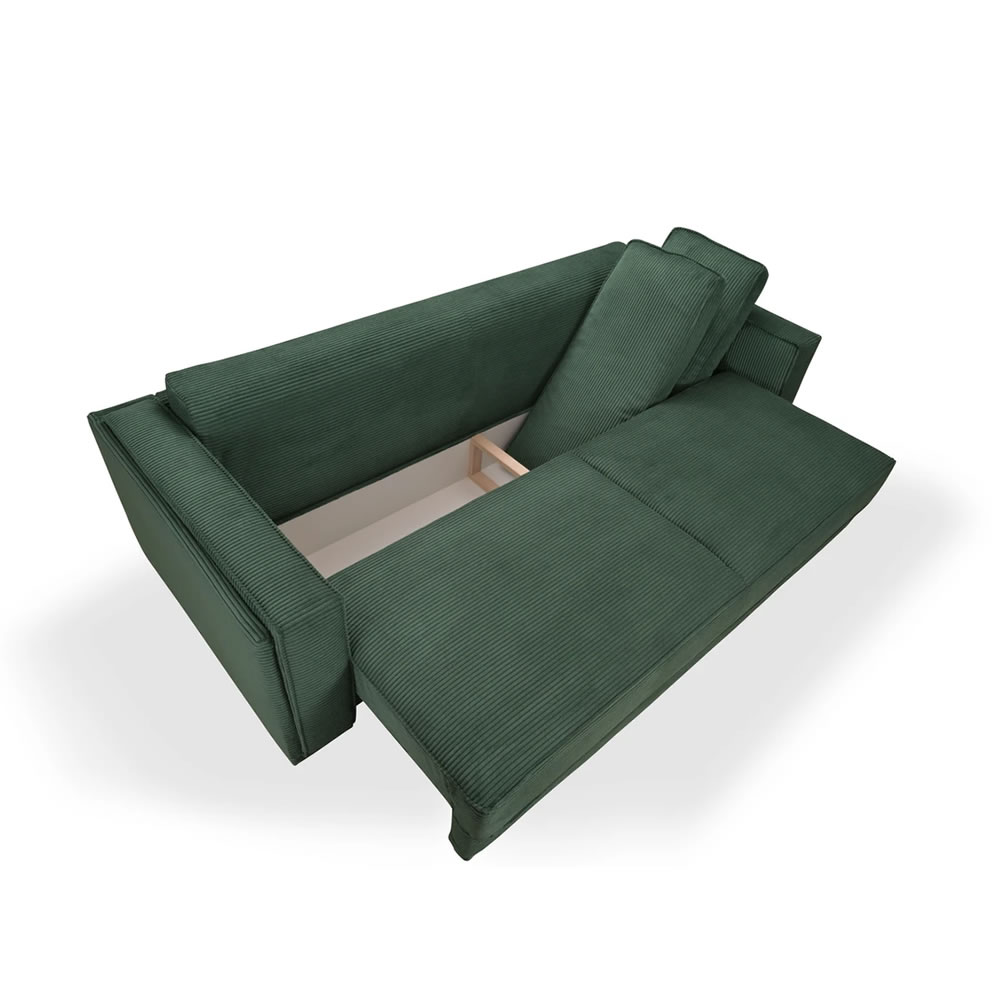 Canapea Extensibilă cu Ladă de Depozitare Leon – L235 x A104 x H87 cm
