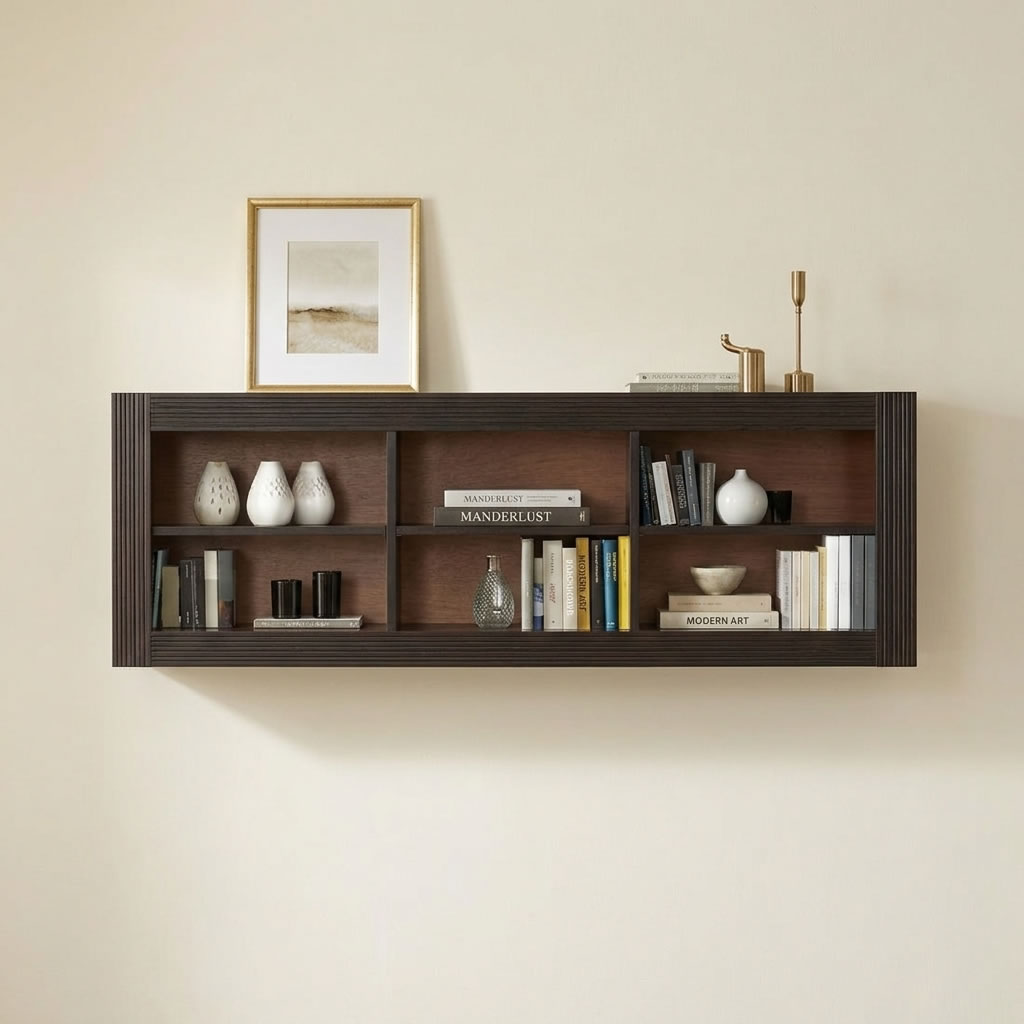 Etajeră Suspendată Saigon Cantori – Wenge (158 x 30 x 50 cm)