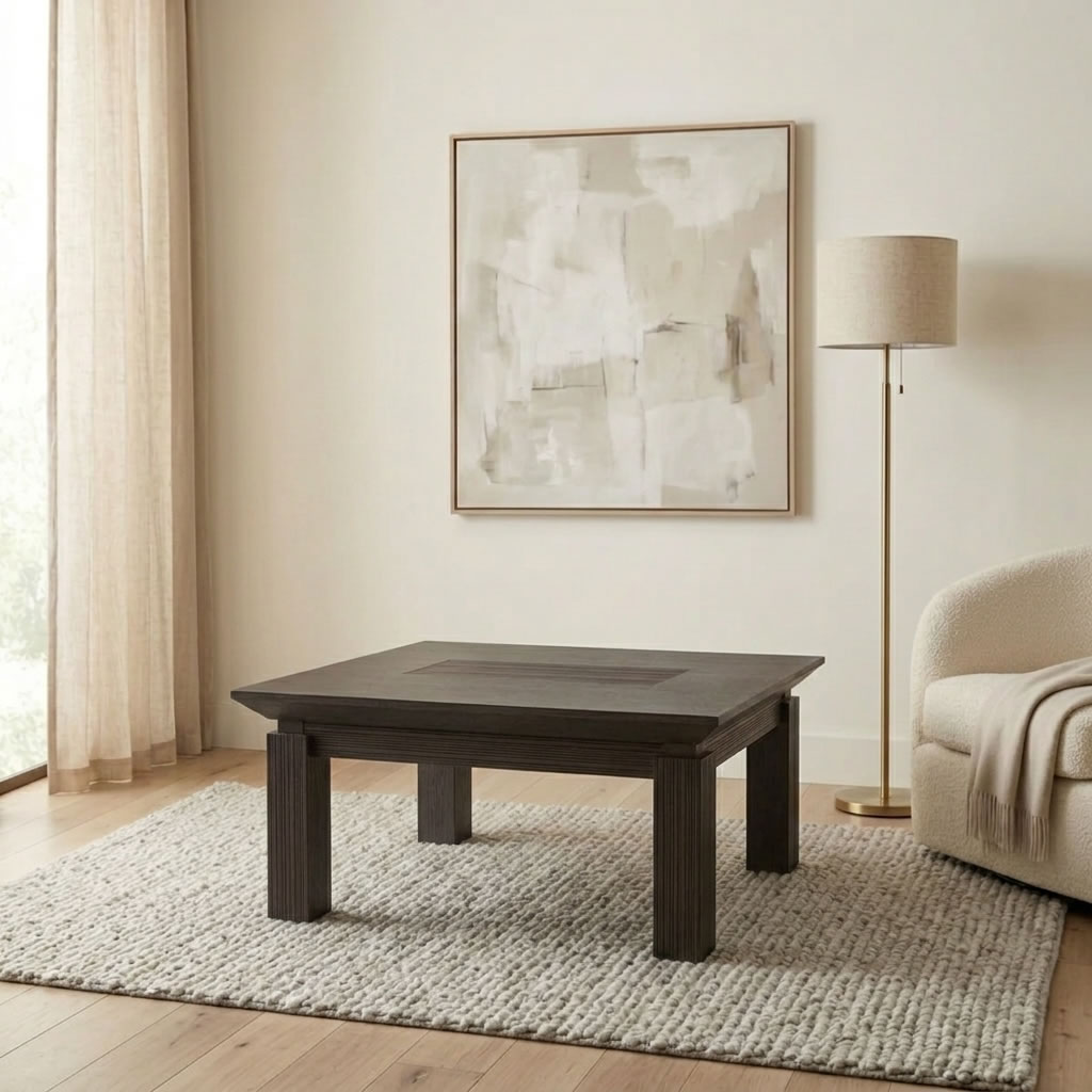 Masa Cafea Saigon Cantori Patrata Wenge 65 x 65 cm | Mobila Edion
