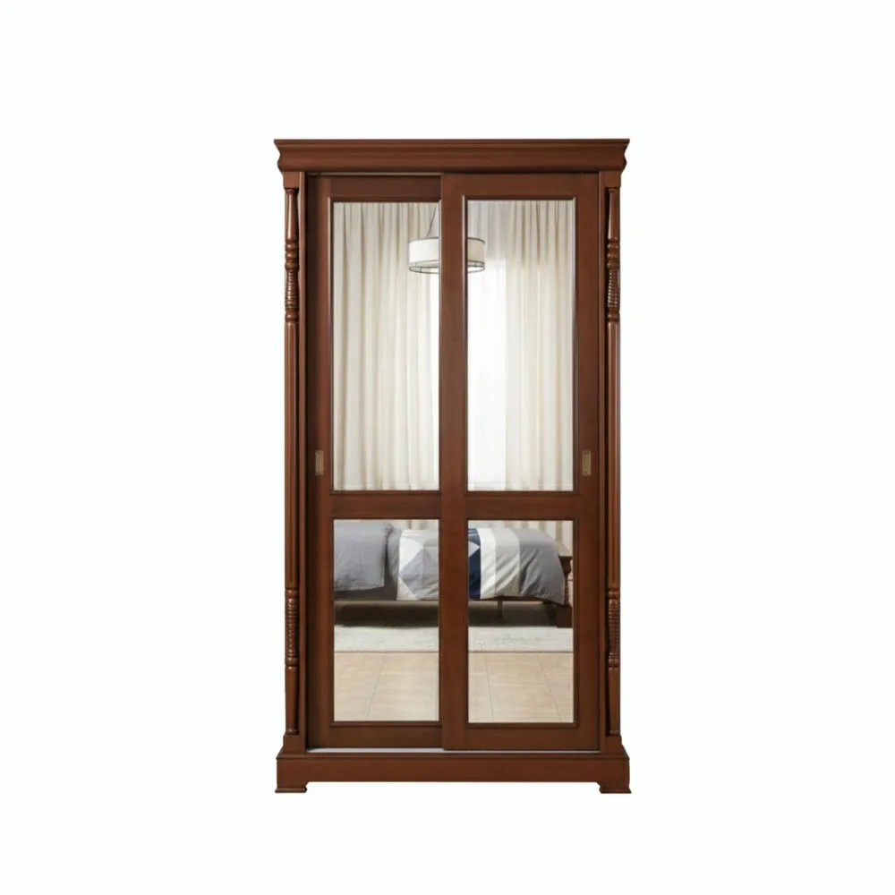 mobilier birou - Dulap de haine 2usi glisante Edinburgh cires