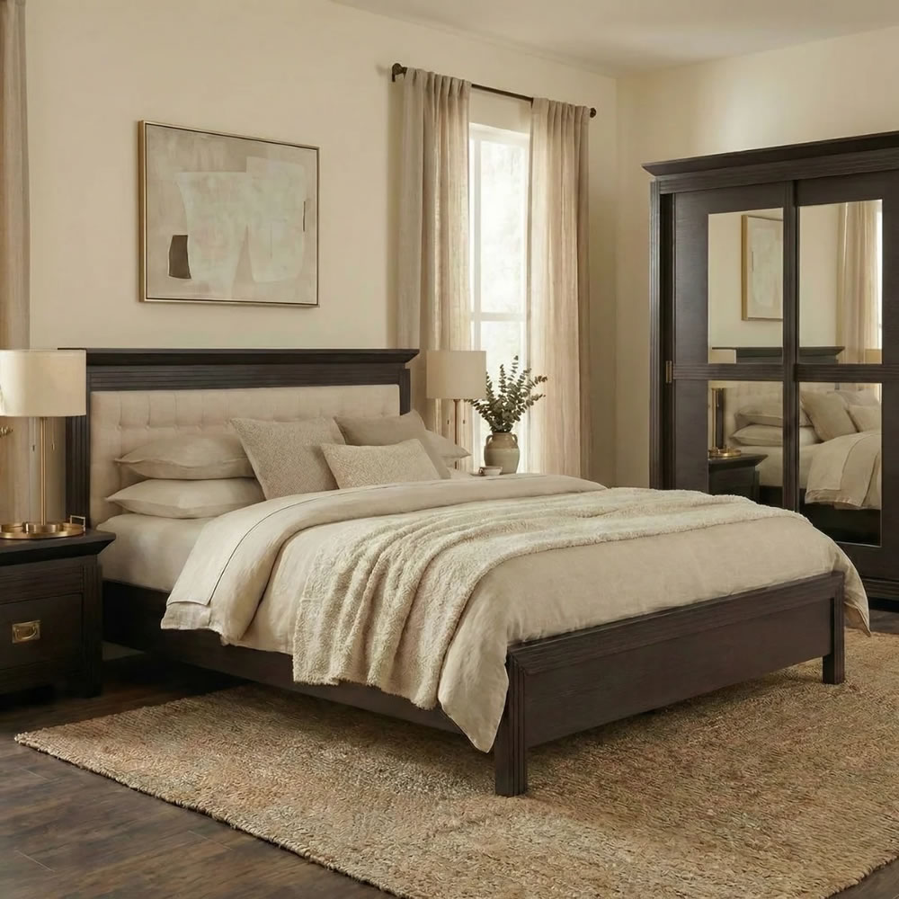 Set Dormitor Saigon Cantori – Pat 140, Dulap 150 | Mobila Edion